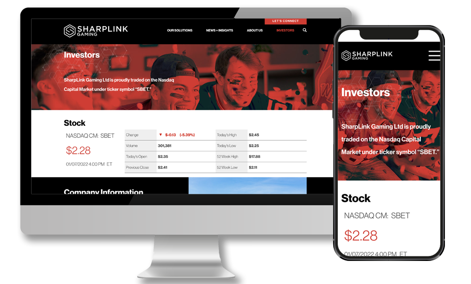 sharplink website